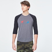 USA Gradient Ellipse 3/4 Tee USA Gradient Ellipse 3/4 Tee