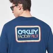 Oakley Factory Pilot LS Tee - Universal Blue