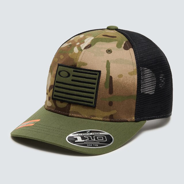 OAKLEY SI MULTICAM FLAG 110 SNAPBCK CAP