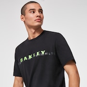 Stripe Barck Logo SS T-Shirt