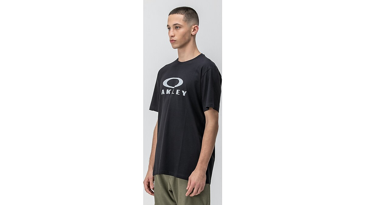 Camiseta Oakley O Bark SS Preta - FutFanatics