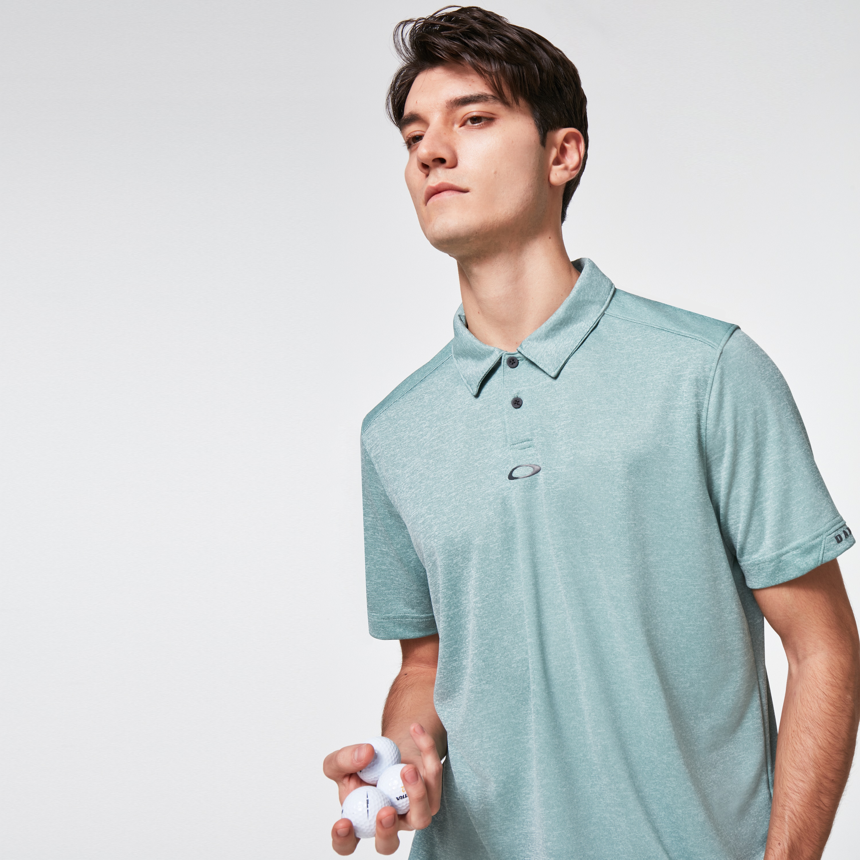 Oakley Gravity Short Sleeve Polo  - Bayberry | Oakley US Store