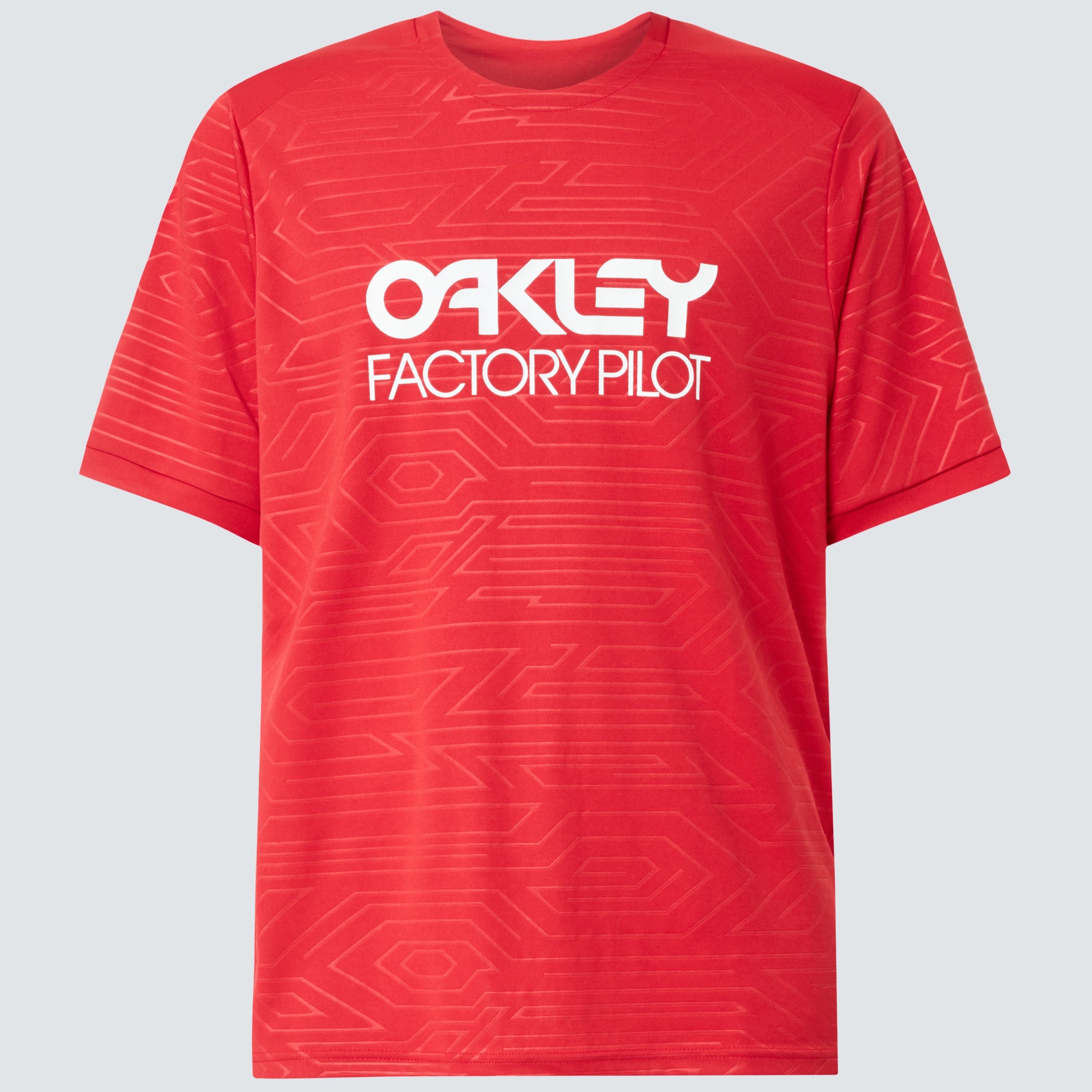 Oakley Pipeline Trail Tee In Red