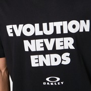 Evolution Never Ends SS Tee - Blackout