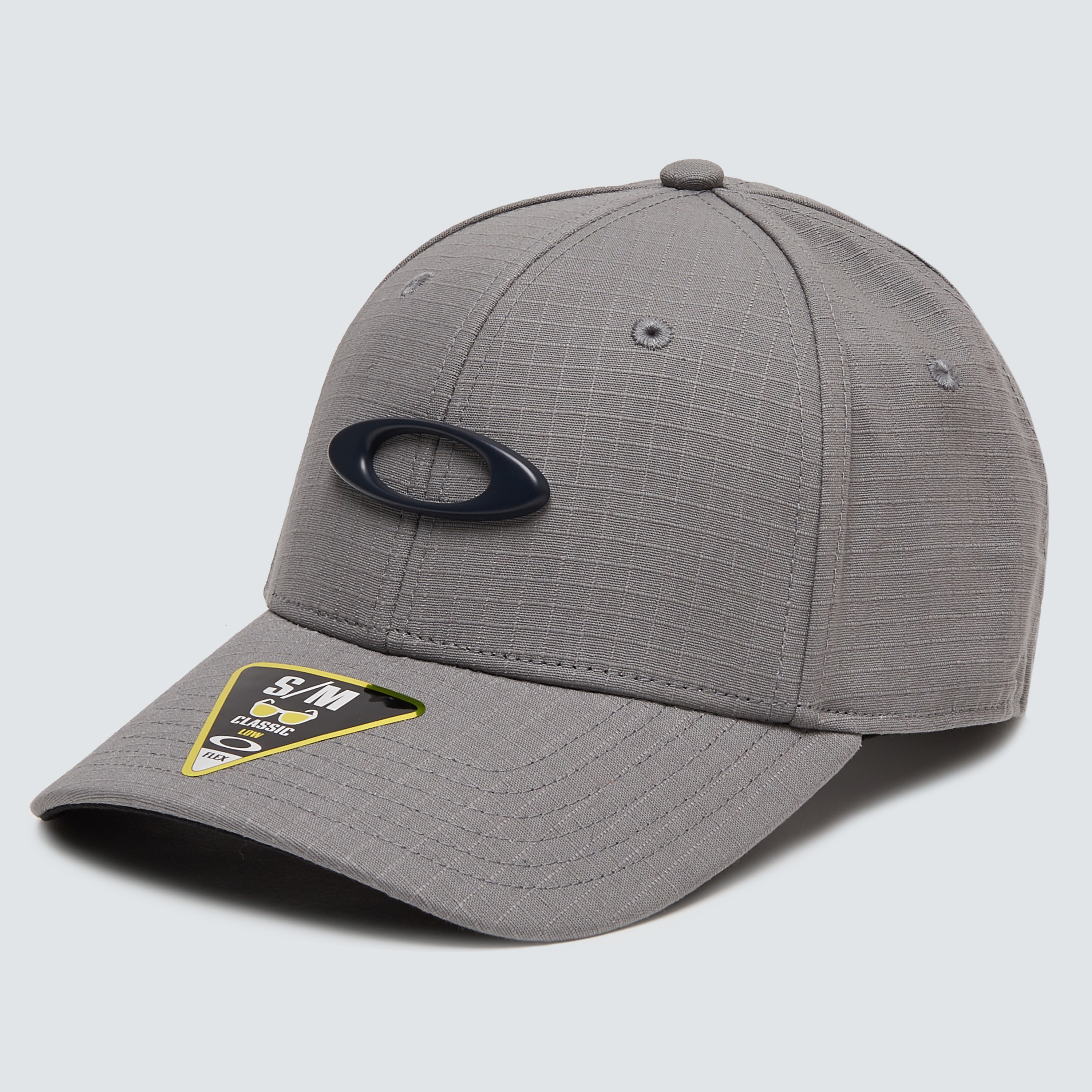 Click to view more detailed imagery on our partner's website Oakley Ellipse 6 Panel Hat In Gray