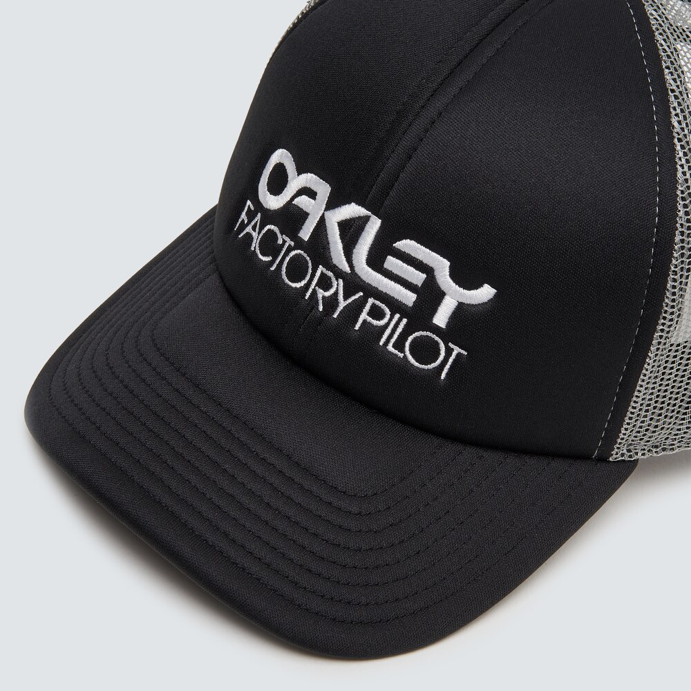 Oakley Factory Pilot Trucker Hat - Blackout | Oakley OSI Store | Official  Oakley Standard Issue