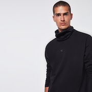 Cloth Face Covering Tee LS - Blackout