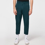 Skull Aurora Relax Ankle Pants - Pine Forest