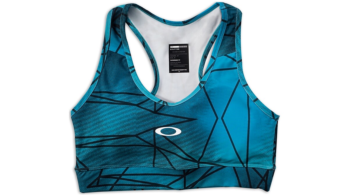 Camiseta Oakley Feminina Blur Ss Medow Para Academia