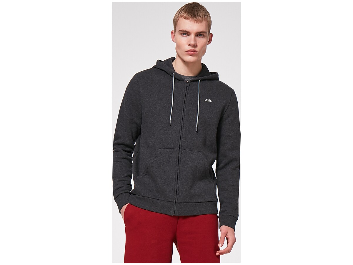 Oakley Relax Full Zip Hoodie - Dark Gray Heather | Oakley® US