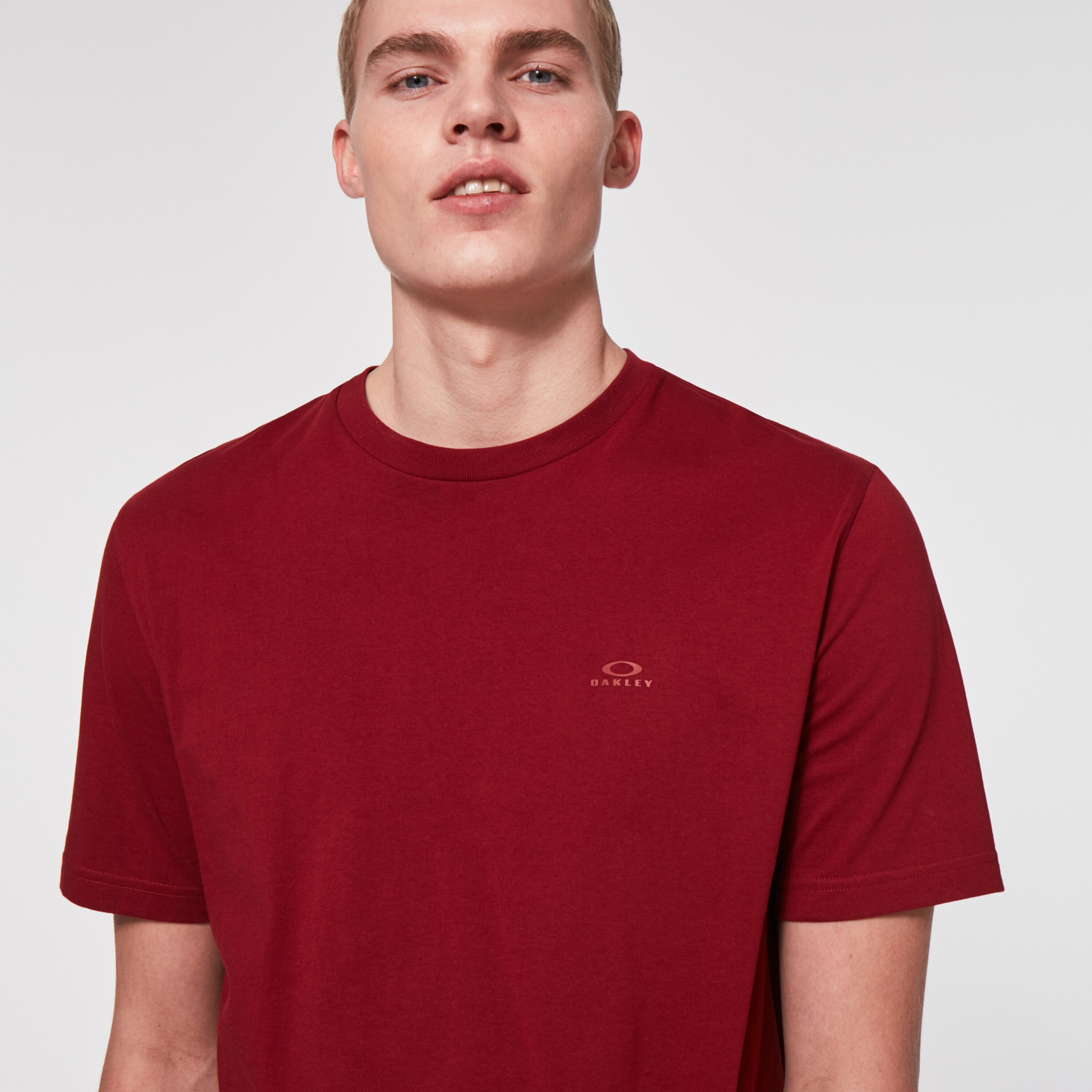 Oakley Relaxed Short Sleeve Tee Iron Red Oakley OSI Store