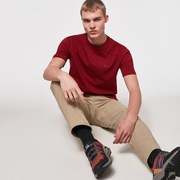 Relaxed Short Sleeve Tee - Iron Red