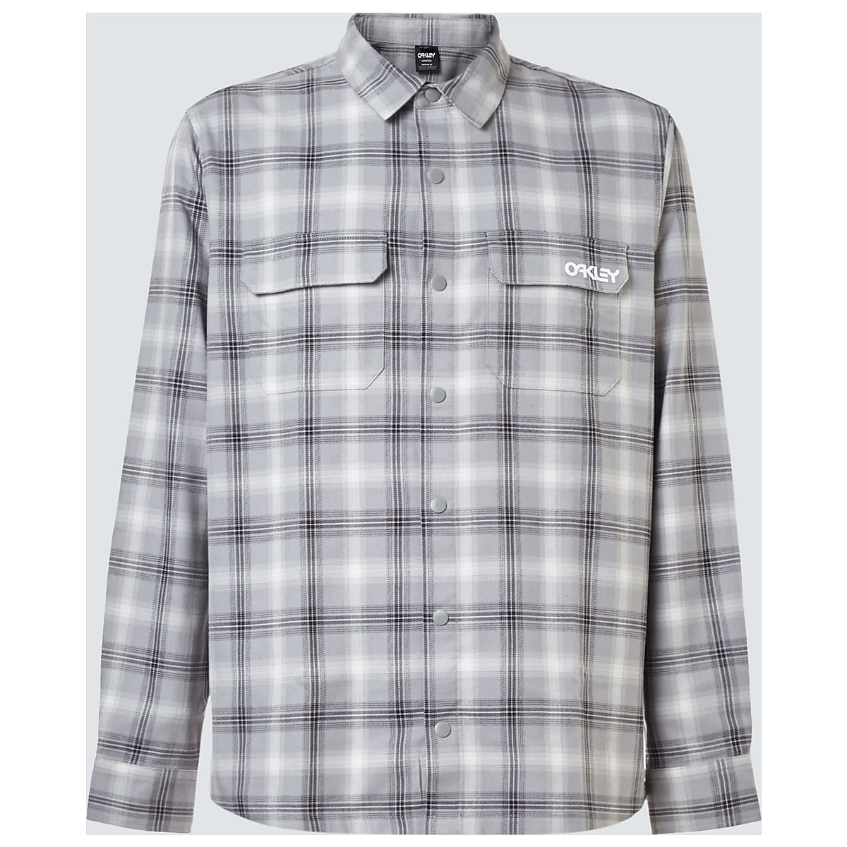 Oakley Niseko Tech Flannel - Gray Check | Oakley US Store