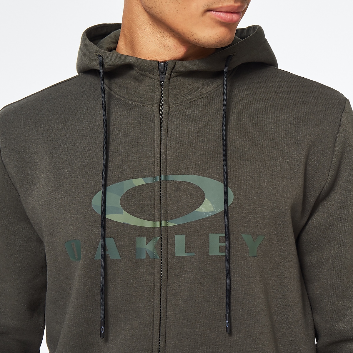 Oakley Bark FZ Hoodie  - New Dark Brush/Core Camo | Oakley ROE Store