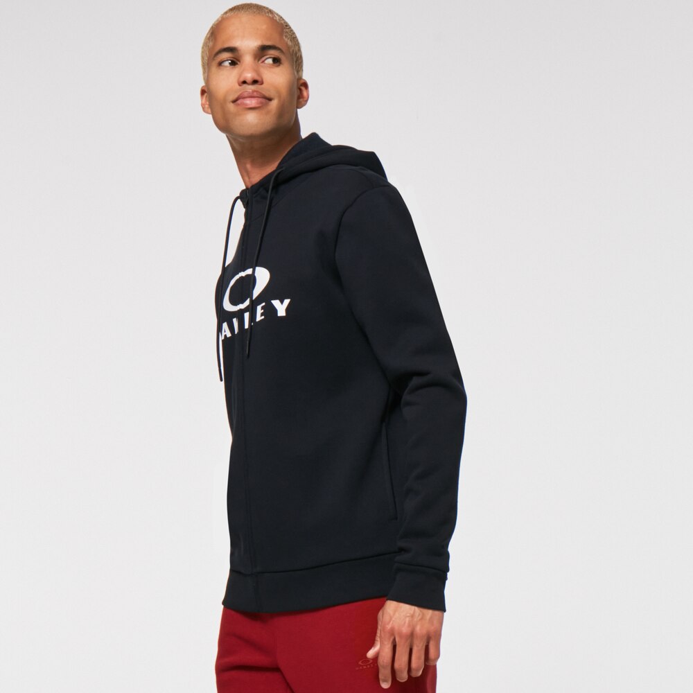 Oakley Bark FZ Hoodie  - Black/White | Oakley OSI CA Store | Official  Oakley Standard Issue