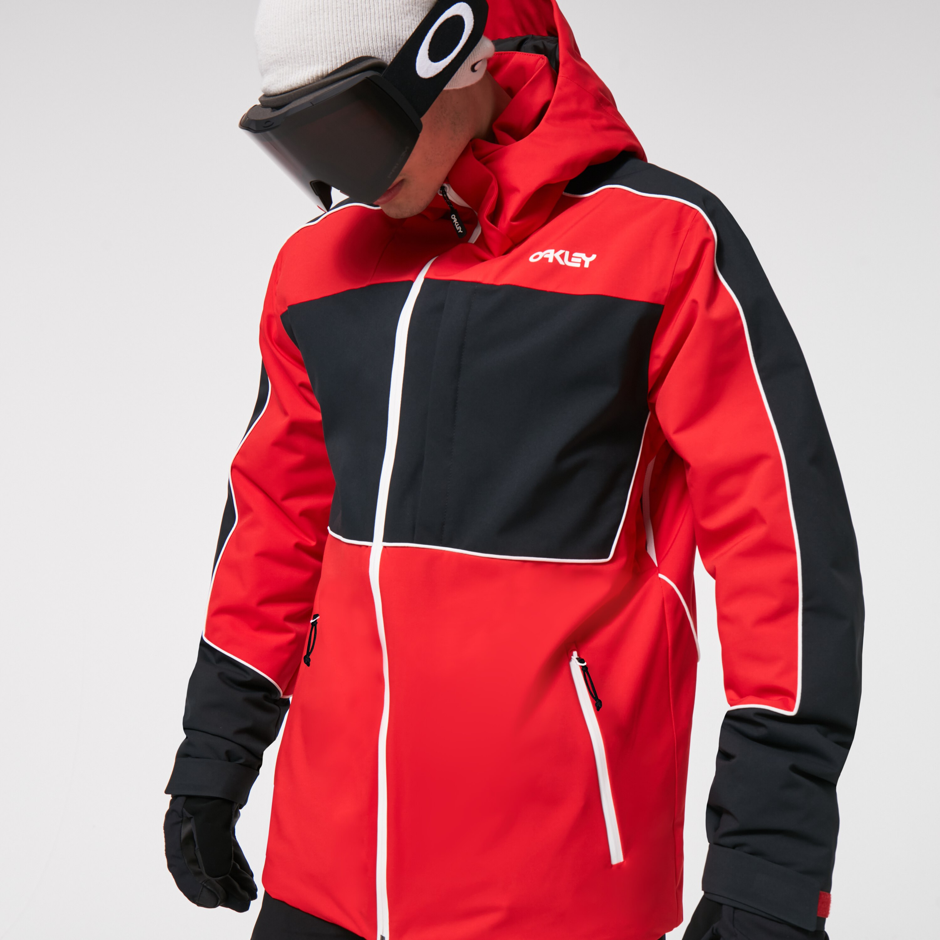 oakley jacket red