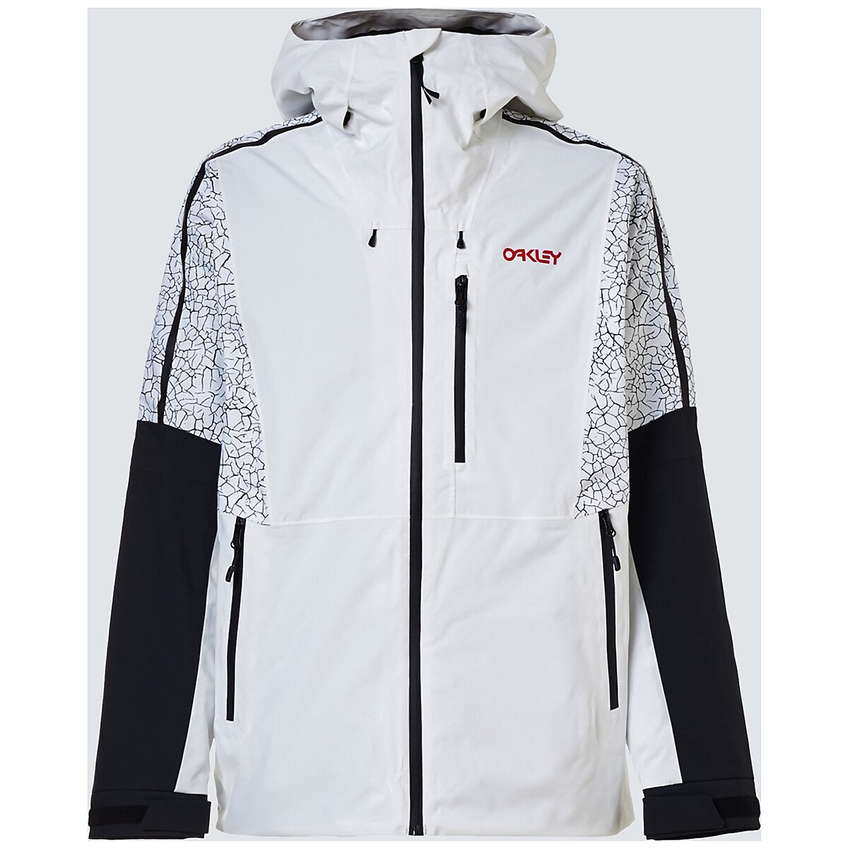 Oakley Tc Gunn Shell 2L Jacket - White/Crackle | Oakley® US