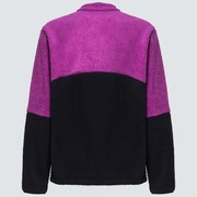 Gradient B1B patch FZ fleece - Blackout/Ultra Purple