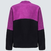 Gradient B1B patch FZ fleece - Blackout/Ultra Purple