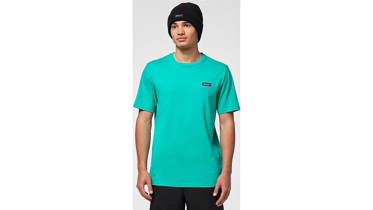 Oakley Gradient B1B Patch Tee - Light Emerald - FOA402383-6EZ Oakley Gradient B1B Patch Tee - Light Emerald - FOA402383-6EZ