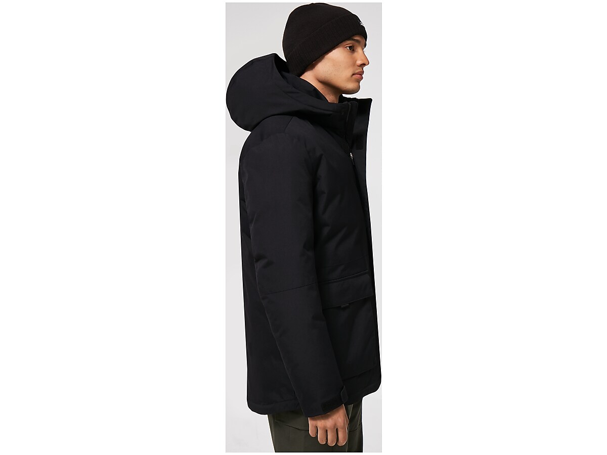 Oakley Long City Parka - Blackout | Oakley® US