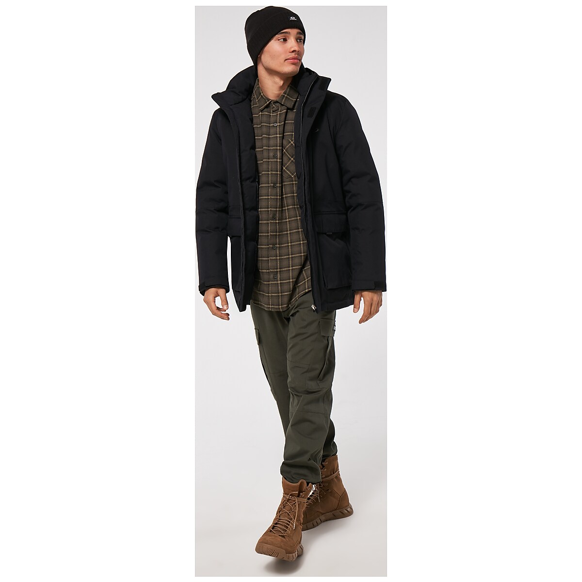 Oakley Long City Parka - Blackout | Oakley® US