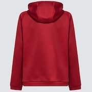 The Mask Fz Hoodie - Iron Red