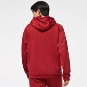 The Mask Fz Hoodie - Iron Red