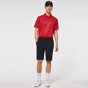 Oakley Freestyle Print Rc Polo - Red Line