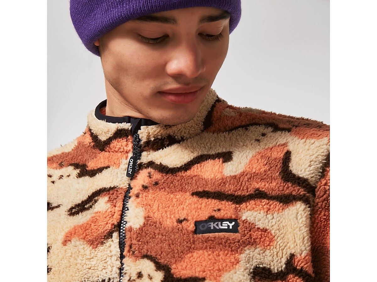 Oakley Hillside Sherpa Fz Fleece - B1B Camo Desert | Oakley® SE