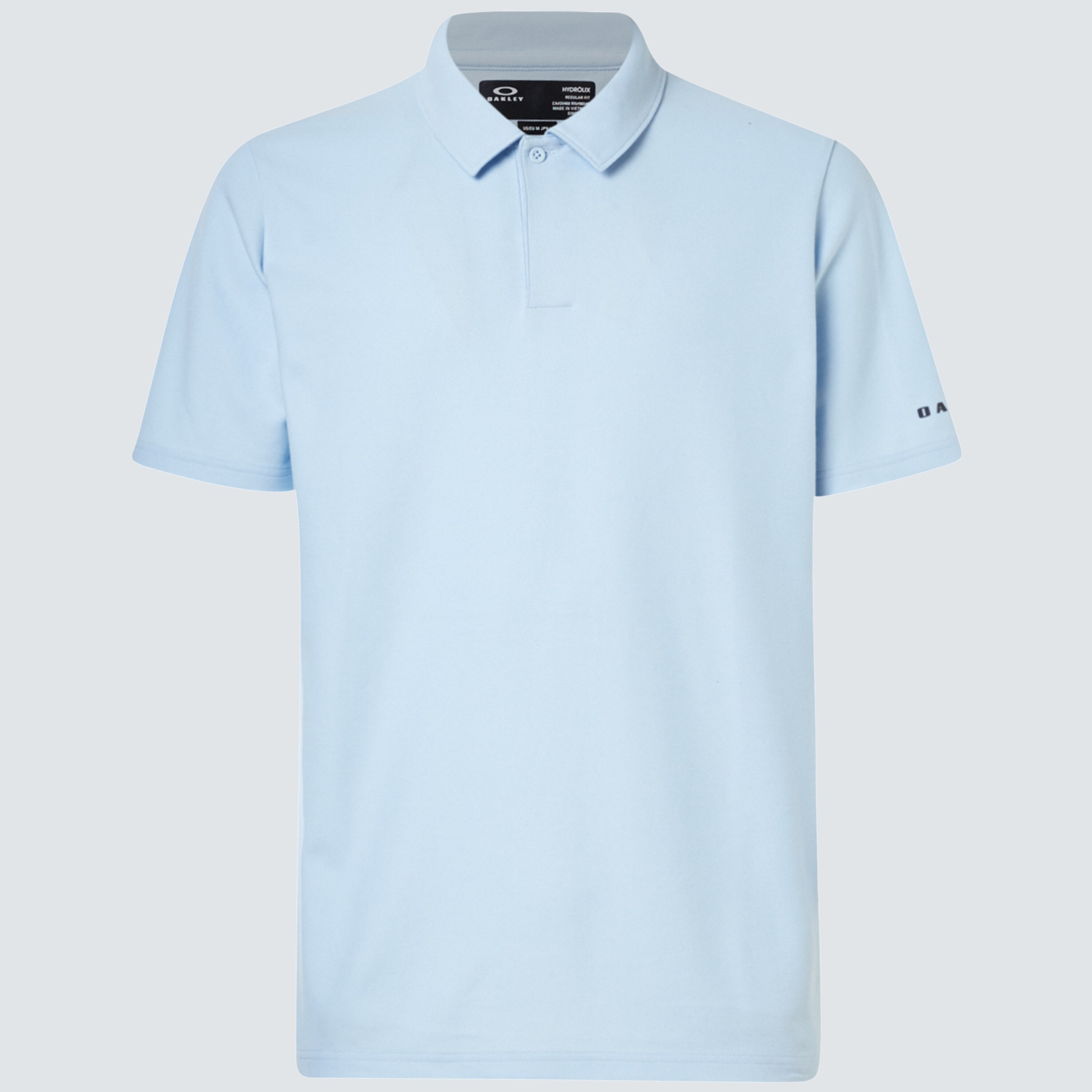 pale blue polo