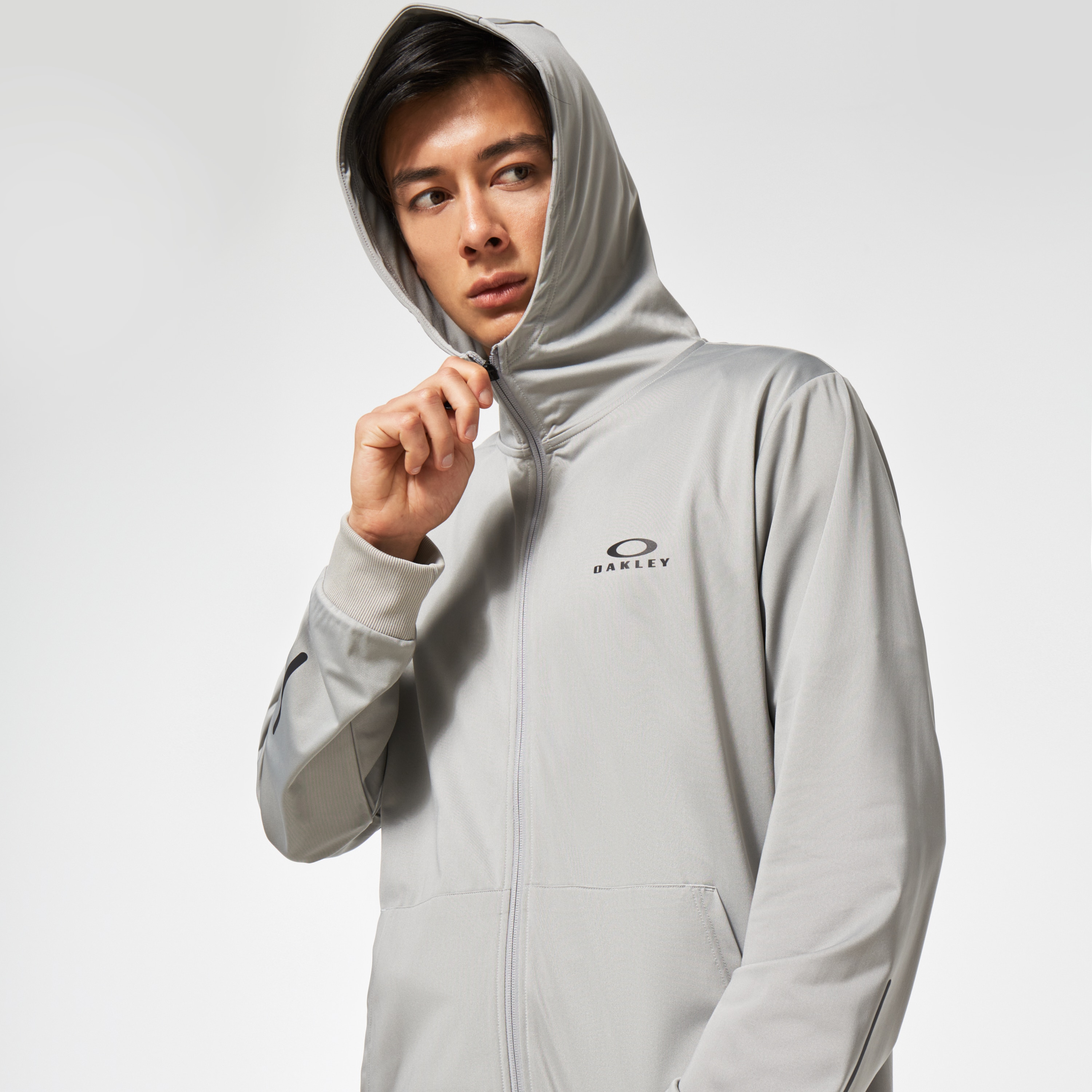 Oakley Fz Foundational Hoodie  - Stone Gray | Oakley US Store