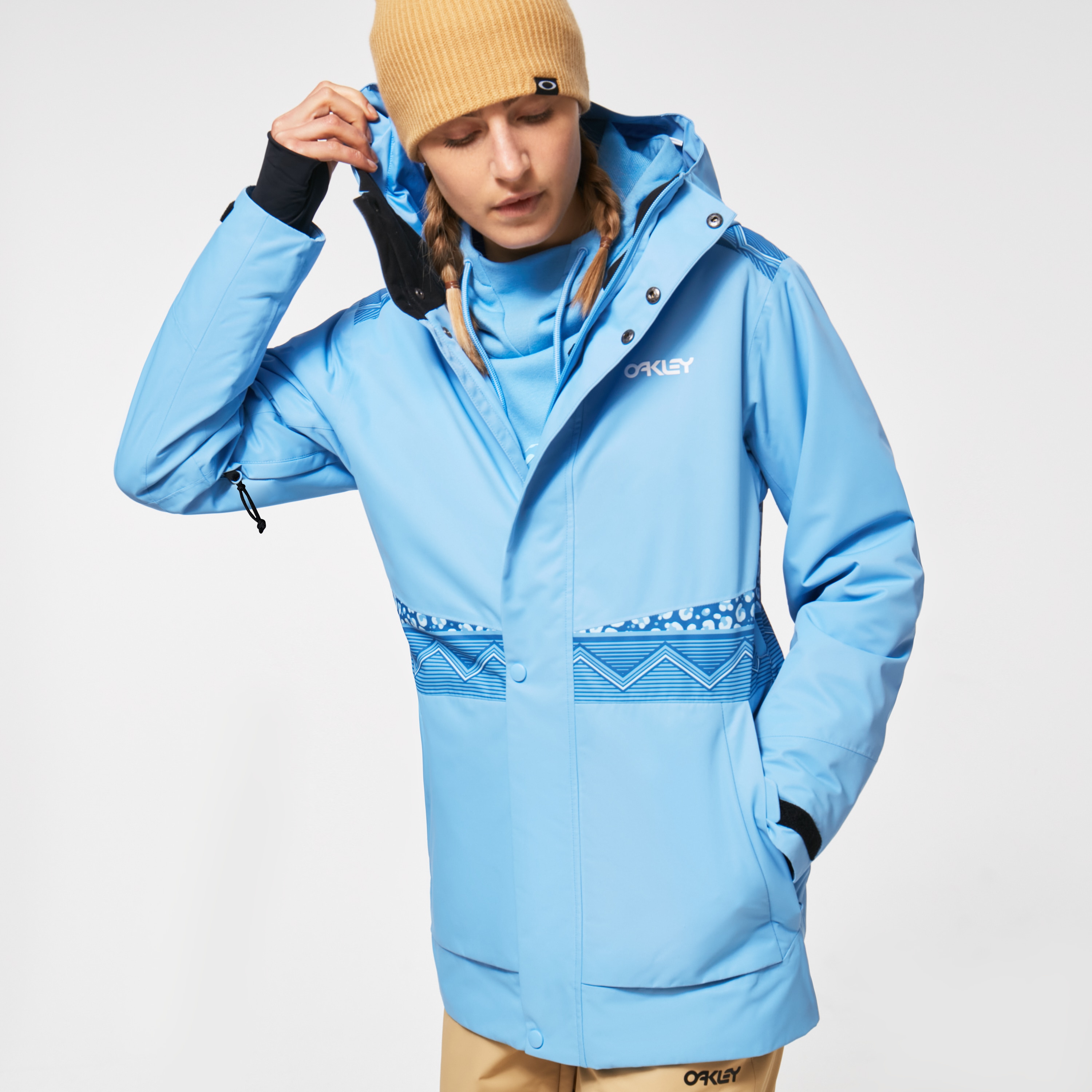 oakley blue jacket