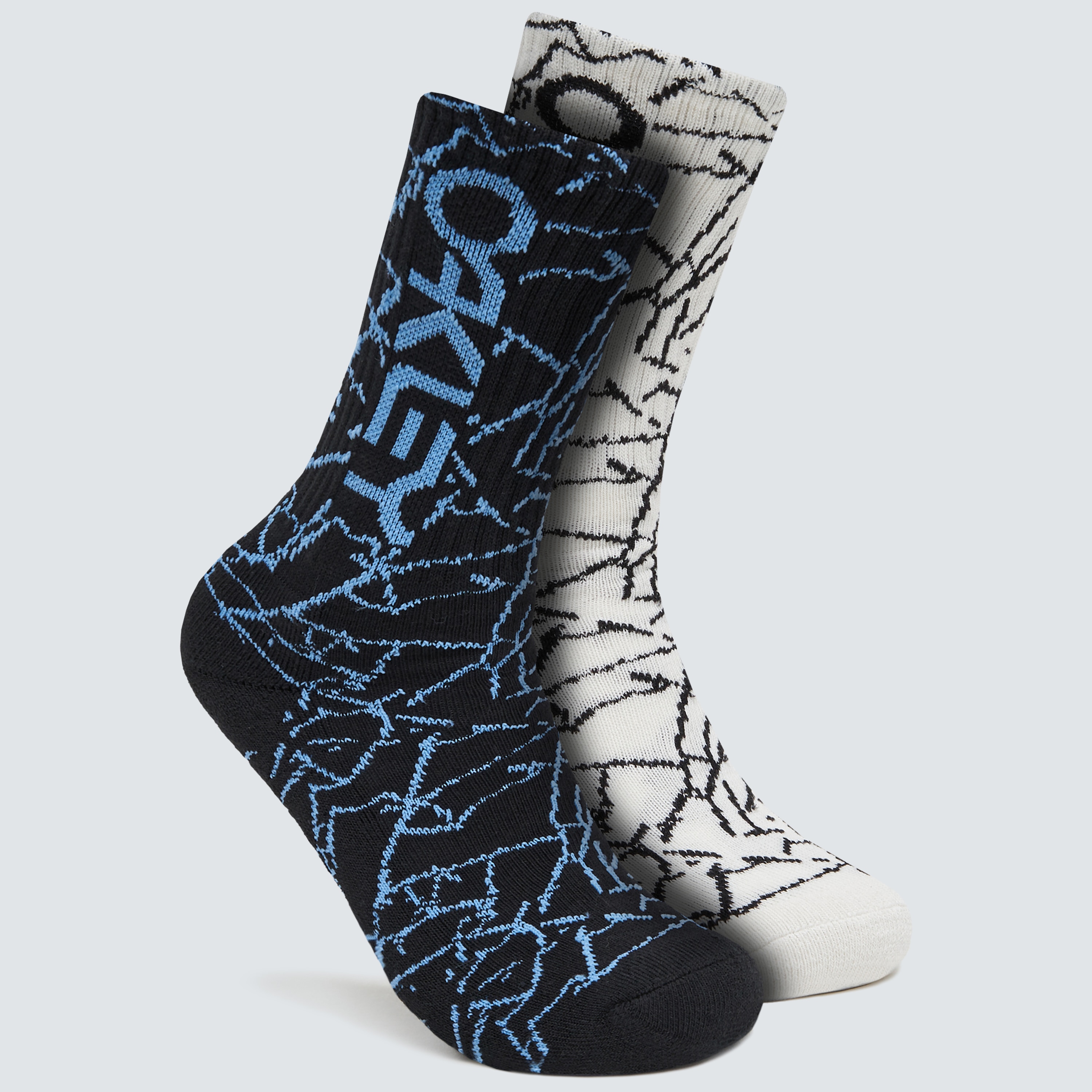 Oakley Crackle Printed Socks - Black Crackle Print | Oakley GB Store