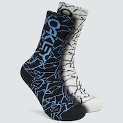 Crackle Printed Socks