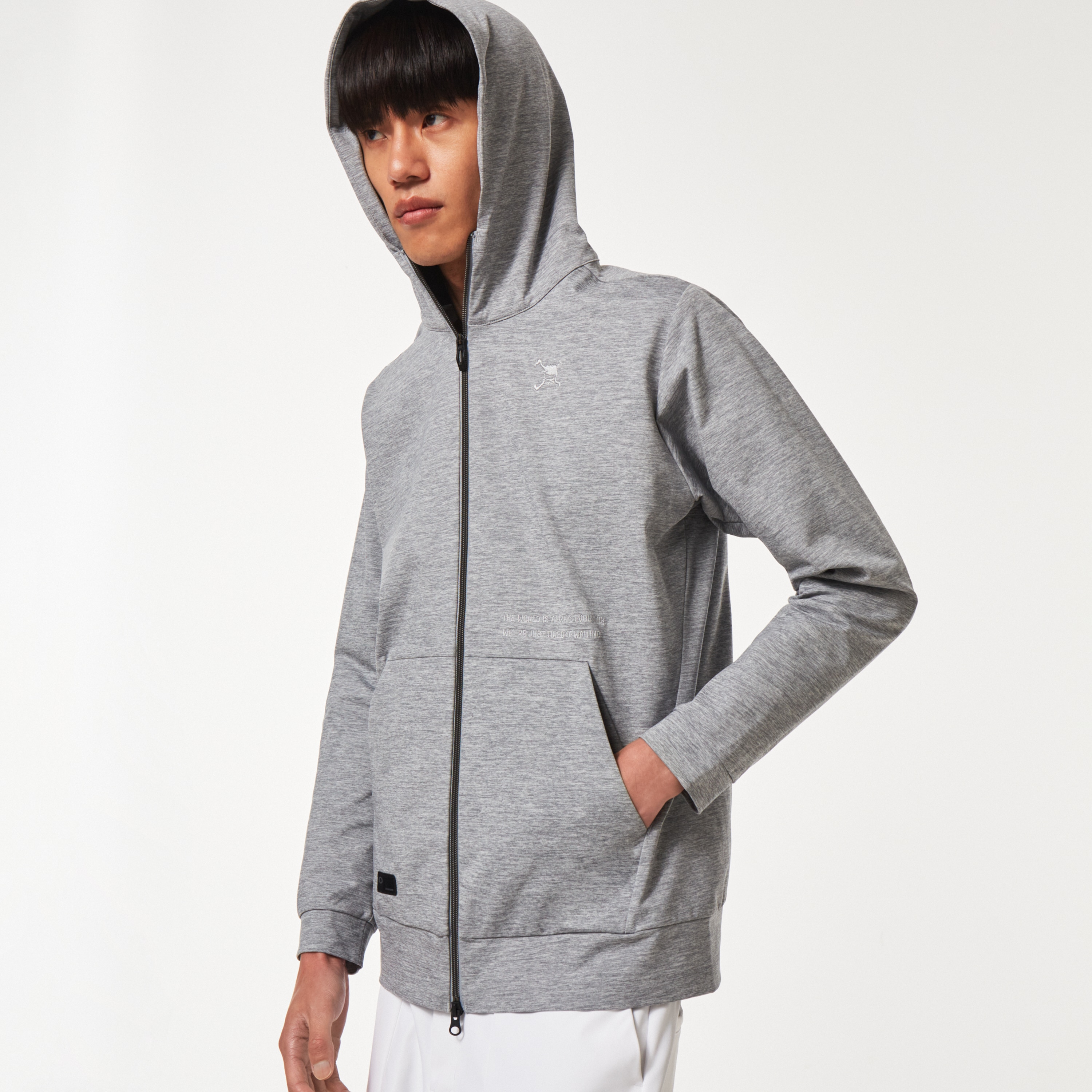 Oakley Skull Common Hoody Jacket 4.0 - New Athletic Gray | Oakley JP Store