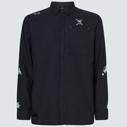 Skull Frequent Ls Shirts 4.0 - Blackout
