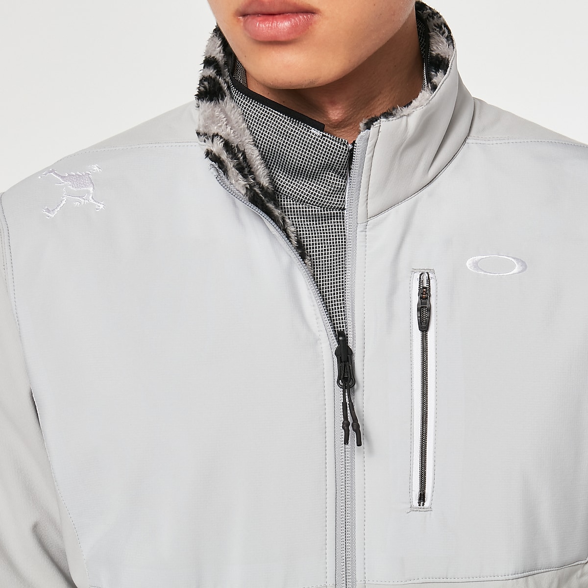 Oakley Skull Reversible Wind Jacket 2.0 - Gray Slate | Oakley JP Store