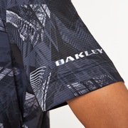 Oakley Skyward Hi-Neck Shirt - Black Print