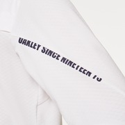 Oakley Uneven Jq Ls Shirt - White