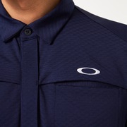 Oakley Uneven Jq Ls Shirt - Peacoat