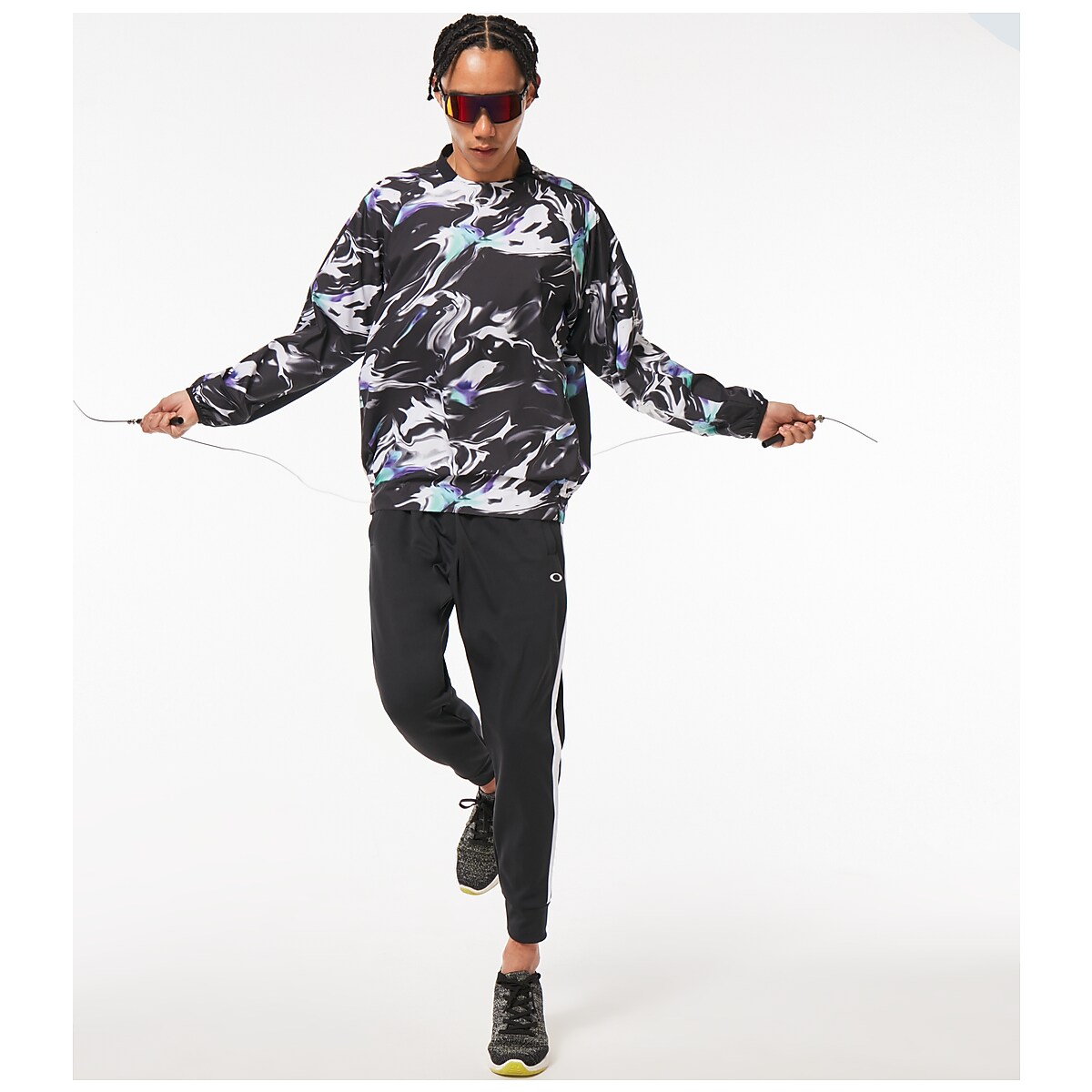 Oakley Enhance Wind Crew Bb 1.7 - Black Print | Oakley JP Store Oakley Enhance Wind Crew Bb 1.7 - Black Print | Oakley JP Store