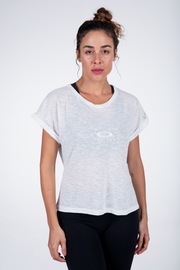 Camiseta Feminina Mod Oakley X Lauf - White