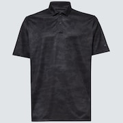 Oakley Reduct Polo - Geometric Print Black