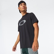 Blurred Static Icon Tee - Blackout
