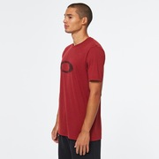 Blurred Static Icon Tee - Iron Red
