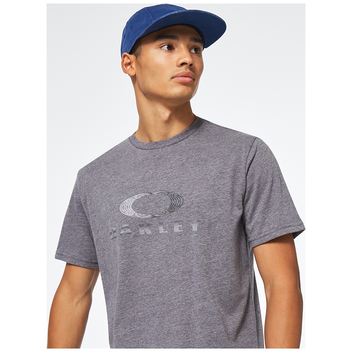 Camiseta Oakley Ellipse Skull Masculina - Branco