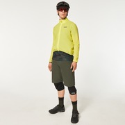 Elements Packable Jacket - Yellow Fluo