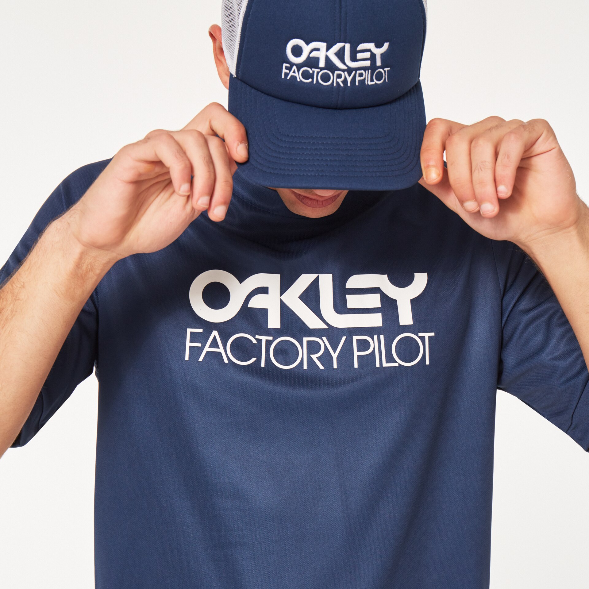 Factory Pilot Oakley Factory Pilot Mtb SS Jersey - Poseidon - FOA403175-6A1 | Oakley ...