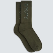 B1B Socks 2.0 (3 PCS) - Ndb/Green Brush Camo